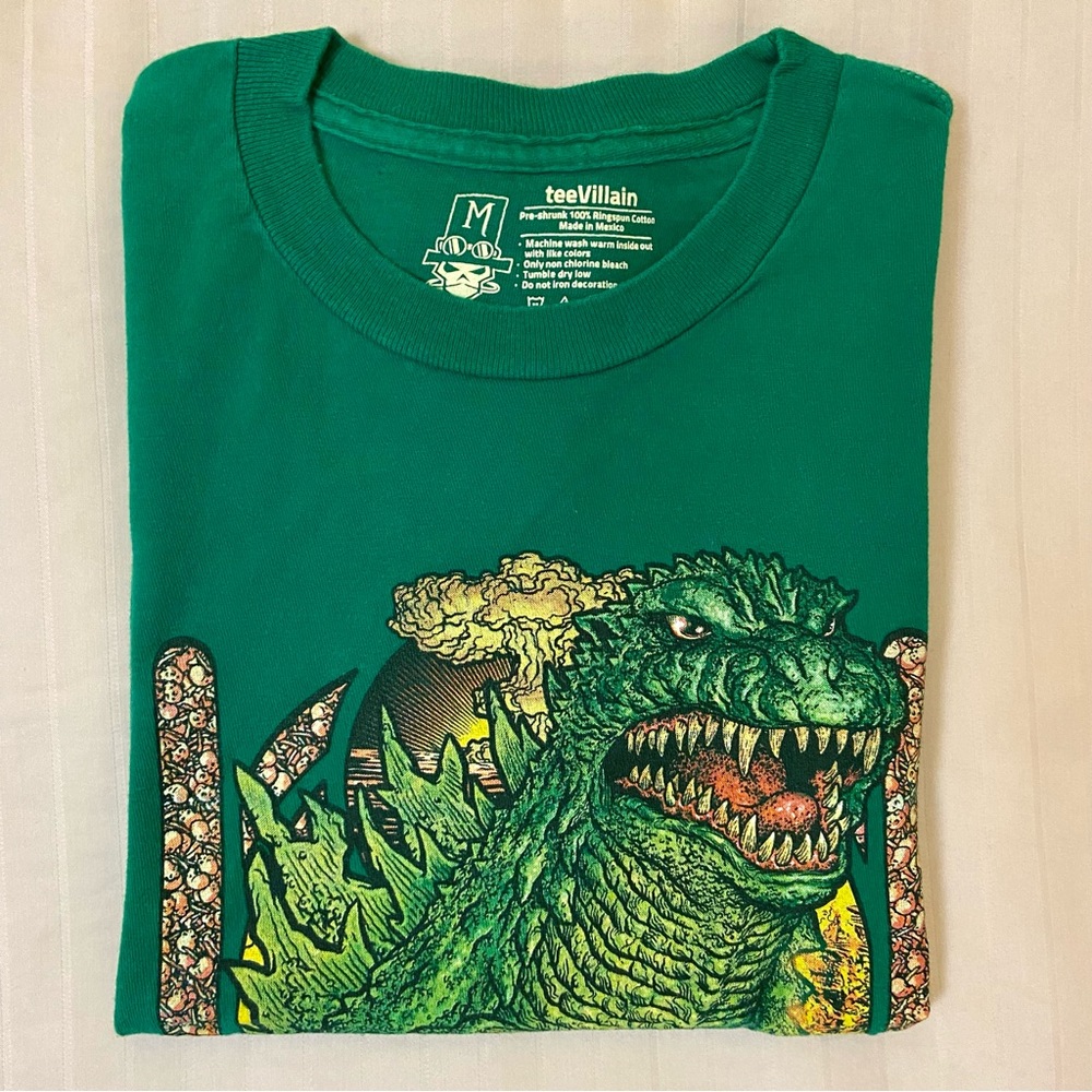 The King Godzilla atomic destruction t-shirt sz M 🦎🦖 - Picture 9 of 10